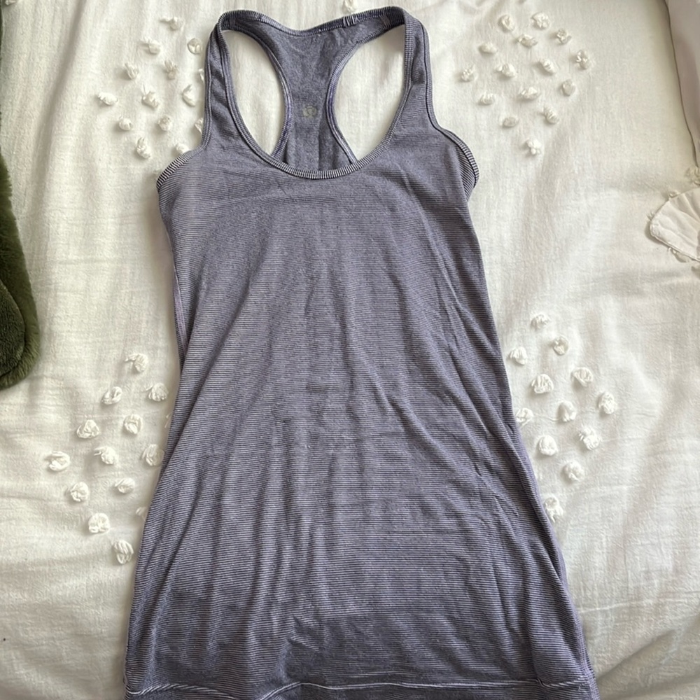 Lululemon full length racer back tank top